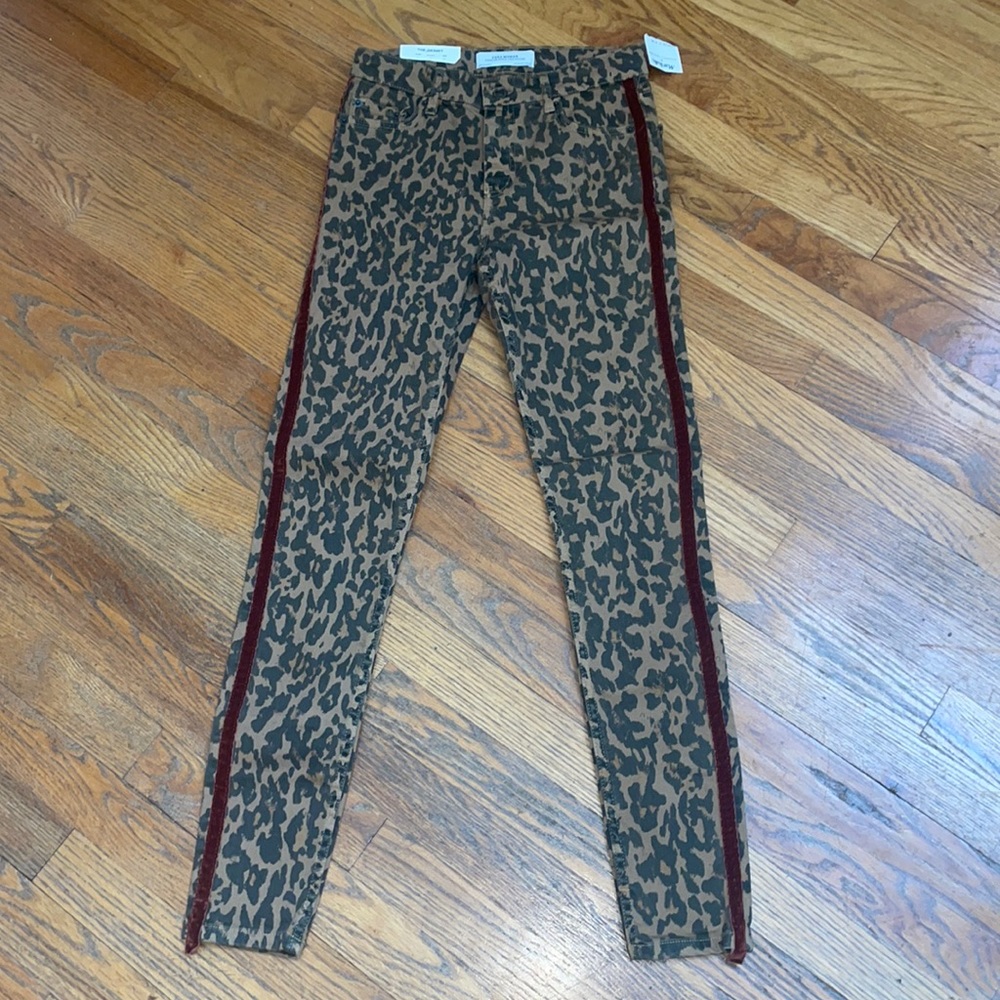 NWT Zara Women Animal Print Jeans